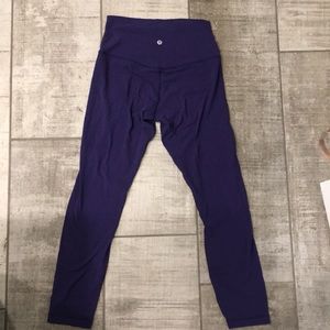 Lulu align purple pants